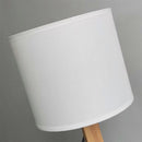 Abajur de Mesa Robô em Madeira